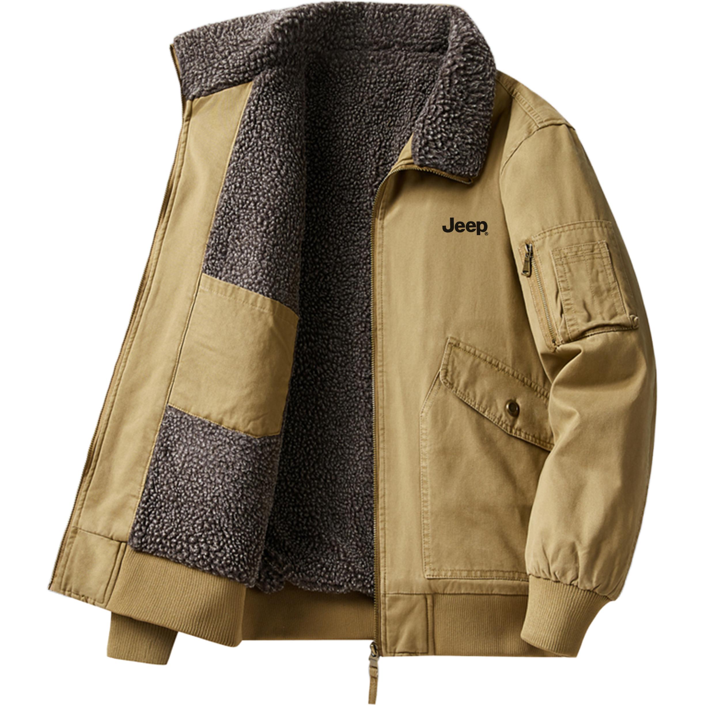 Куртка Explorer 20 мужская с лацканами на флисовой подкладке Others Jeep, хаки
Куртка Explorer 20 мужская с лацканами на флисовой подкладке Others Jeep, хаки