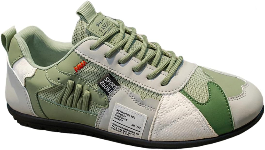 Мужские легкие спортивные кроссовки с низким верхом, против скольжения, с цветными вставками, дышащие для повседневной ходьбы Lexamen, зеленый
Мужские легкие спортивные кроссовки с низким верхом, против скольжения, с цветными вставками, дышащие для повседневной ходьбы Lexamen, зеленый