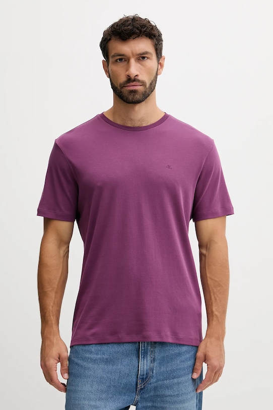Хлопковая футболка Calvin Klein, фиолетовый
Хлопковая футболка Calvin Klein, фиолетовый