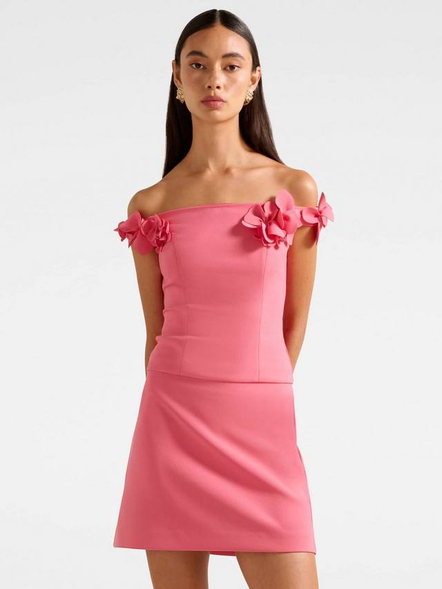 Топ Faye с аппликацией и горлом Bardot Forever New, Pink
Топ Faye с аппликацией и горлом Bardot Forever New, Pink