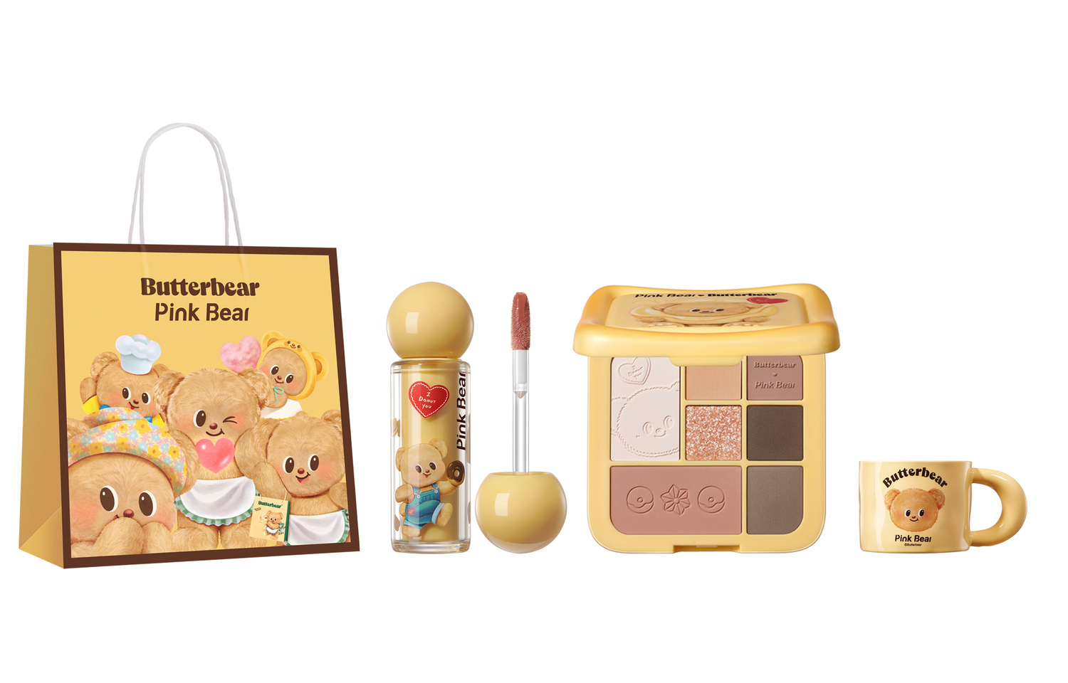 Набор косметики для женщин Pink Bear
Набор косметики для женщин Pink Bear