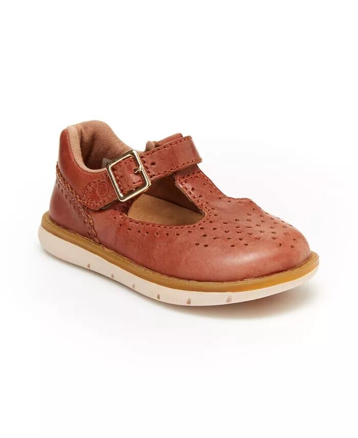 Обувь для маленьких девочек SRT Nell Stride Rite, коричневый 
Обувь для маленьких девочек SRT Nell Stride Rite, коричневый