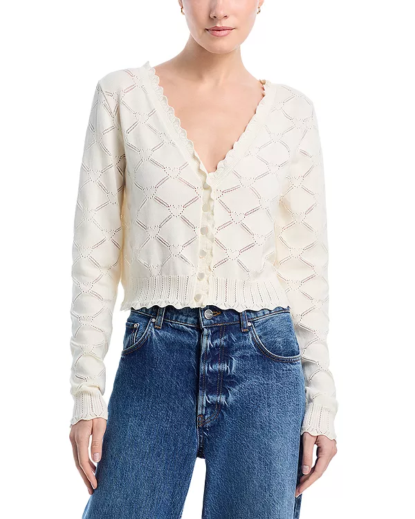 Кардиган Петра Loveshackfancy, белый
Кардиган Петра Loveshackfancy, белый