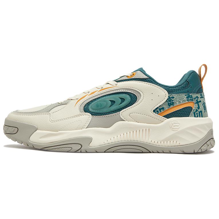 361° Нескользящие износостойкие низкие кроссовки для скейтбординга, мужские, бежево-зеленые
361° Нескользящие износостойкие низкие кроссовки для скейтбординга, мужские, бежево-зеленые