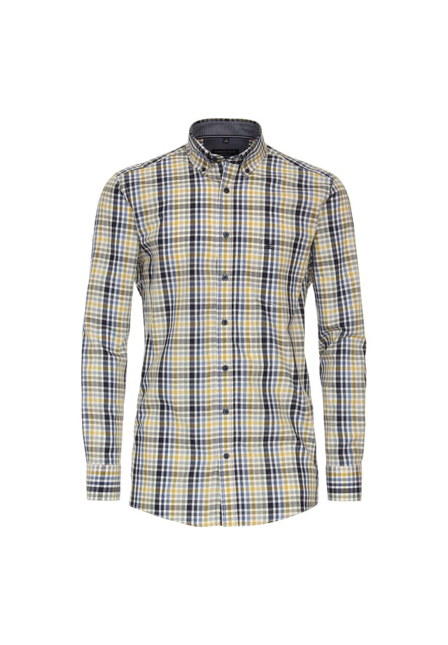 Рубашка свободного кроя в клетку Casamoda, синий
Рубашка свободного кроя в клетку Casamoda, синий