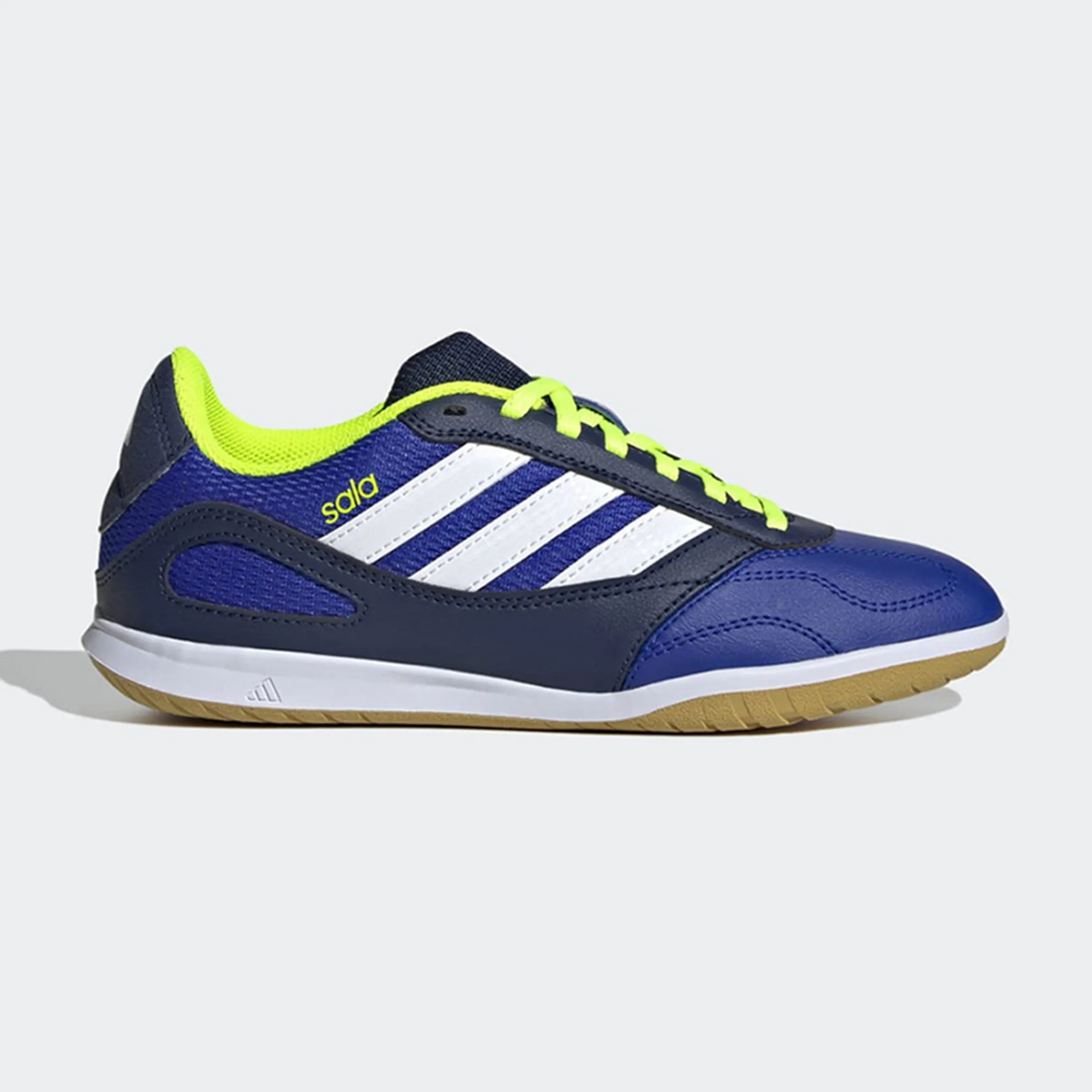 Детские футбольные бутсы для зала Super Sala III J Adidas, синий 
Детские футбольные бутсы для зала Super Sala III J Adidas, синий