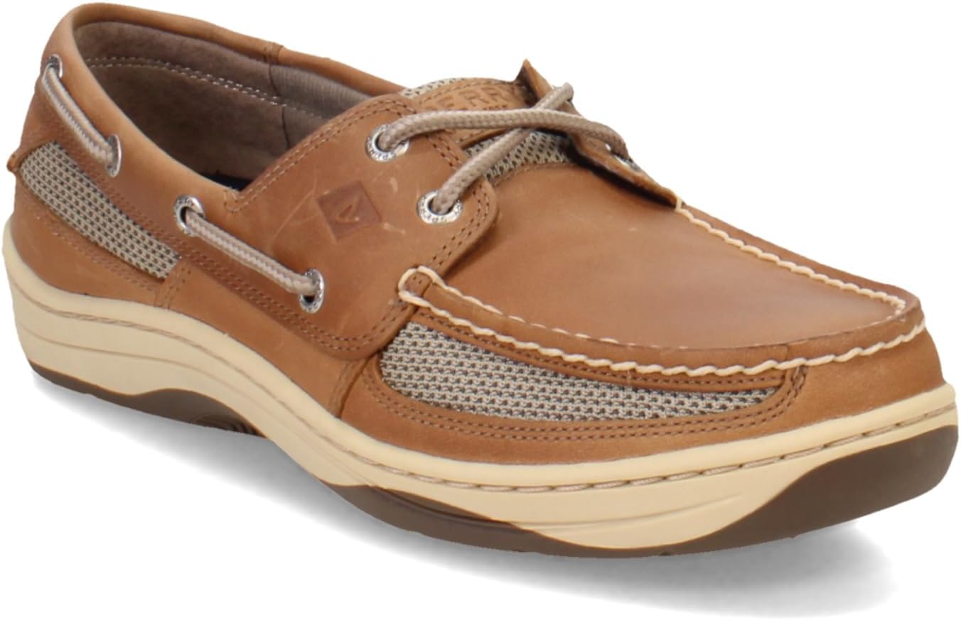 Мужские лодочные туфли Sperry Tarpon с двумя отверстиями, песочный
Мужские лодочные туфли Sperry Tarpon с двумя отверстиями, песочный