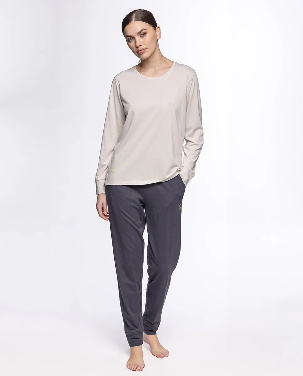 Женские домашние брюки из хлопка и модала Punto Blanco, серый
Женские домашние брюки из хлопка и модала Punto Blanco, серый