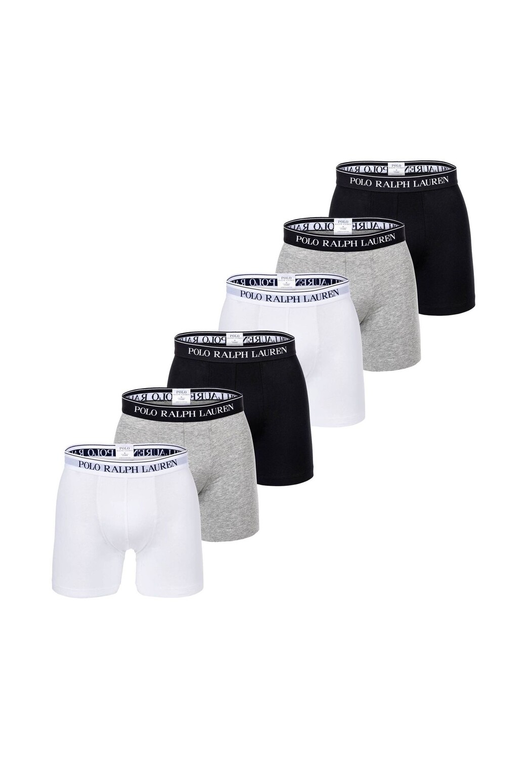 Мужские шорты-боксеры, 6 шт. в упаковке - BOXER BRIEF - 6 шт., хлопок стрейч, пояс с логотипом RALPH LAUREN, цвет Schwarz Grau
Мужские шорты-боксеры, 6 шт. в упаковке - BOXER BRIEF - 6 шт., хлопок стрейч, пояс с логотипом RALPH LAUREN, цвет Schwarz Grau