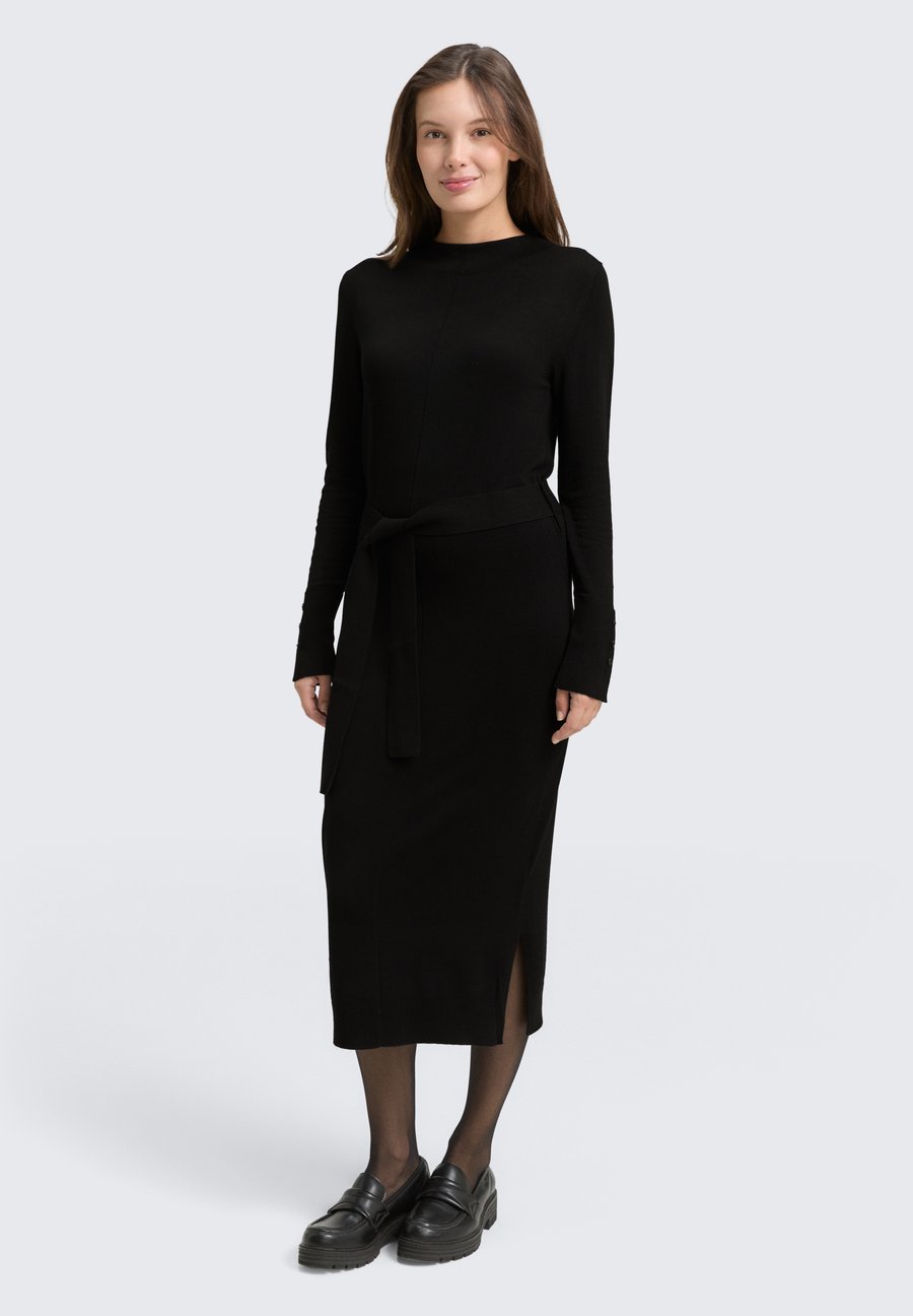 Платье TOM TAILOR FITTED MIDI MIT GÜRTEL, Deep Black/Black
Платье TOM TAILOR FITTED MIDI MIT GÜRTEL, Deep Black/Black
