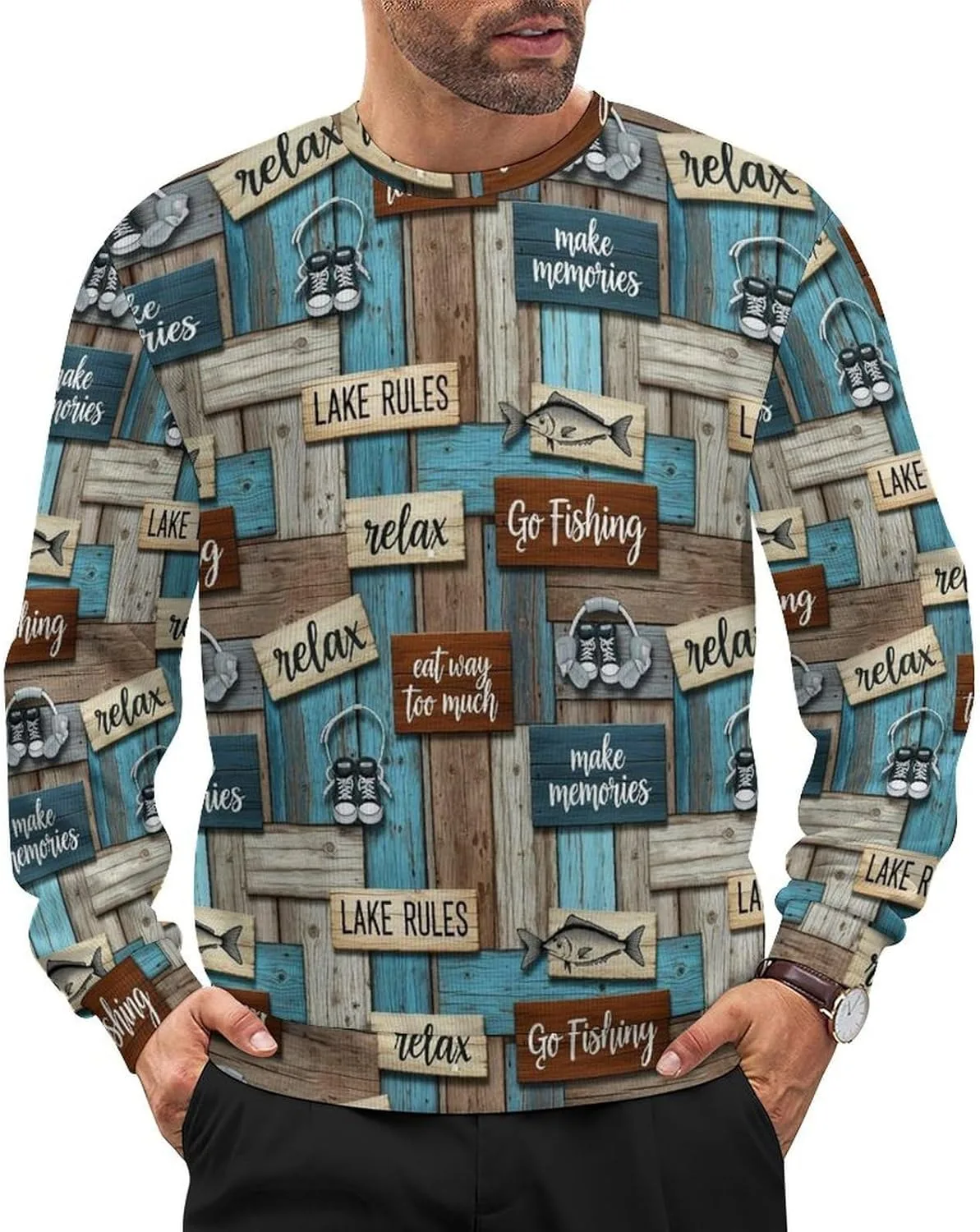 Мужской повседневный свитер-пуловер с длинным рукавом для зимы VAFZASC
Мужской повседневный свитер-пуловер с длинным рукавом для зимы VAFZASC