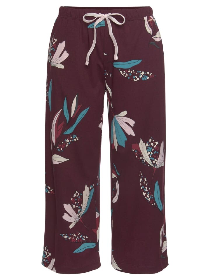 Пижамные брюки sOliver, цвет bordeaux-geblümt
Пижамные брюки sOliver, цвет bordeaux-geblümt