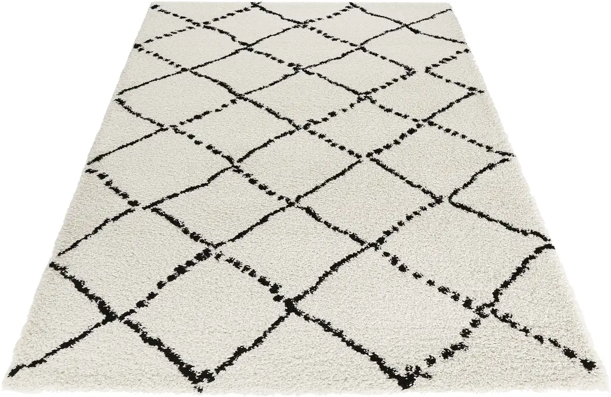HANSE Home лохматый ковер "Hash", прямоугольный, лохматый, флокати, ромб, мягкий, современный, гостиная, спальня, прихожая 160х230 см, кремовый/черный
HANSE Home лохматый ковер "Hash", прямоугольный, лохматый, флокати, ромб, мягкий, современный, гостиная, спальня, прихожая 160х230 см, кремовый/черный