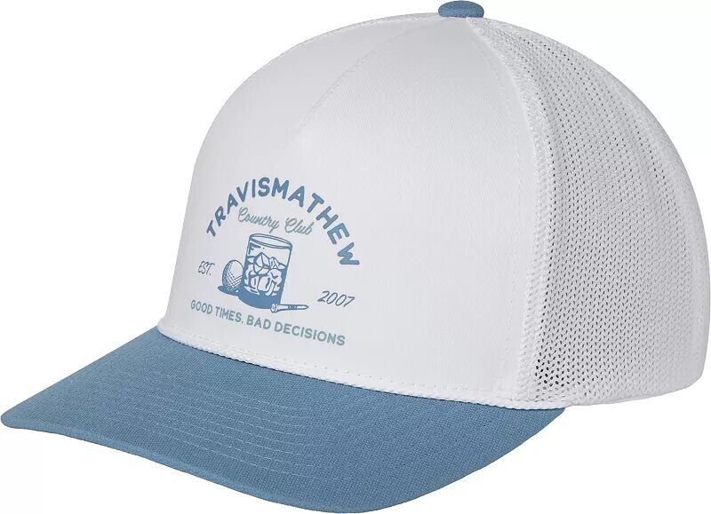 Мужская кепка для гольфа TravisMathew с сигнальной веревкой для серфинга, белый
Мужская кепка для гольфа TravisMathew с сигнальной веревкой для серфинга, белый