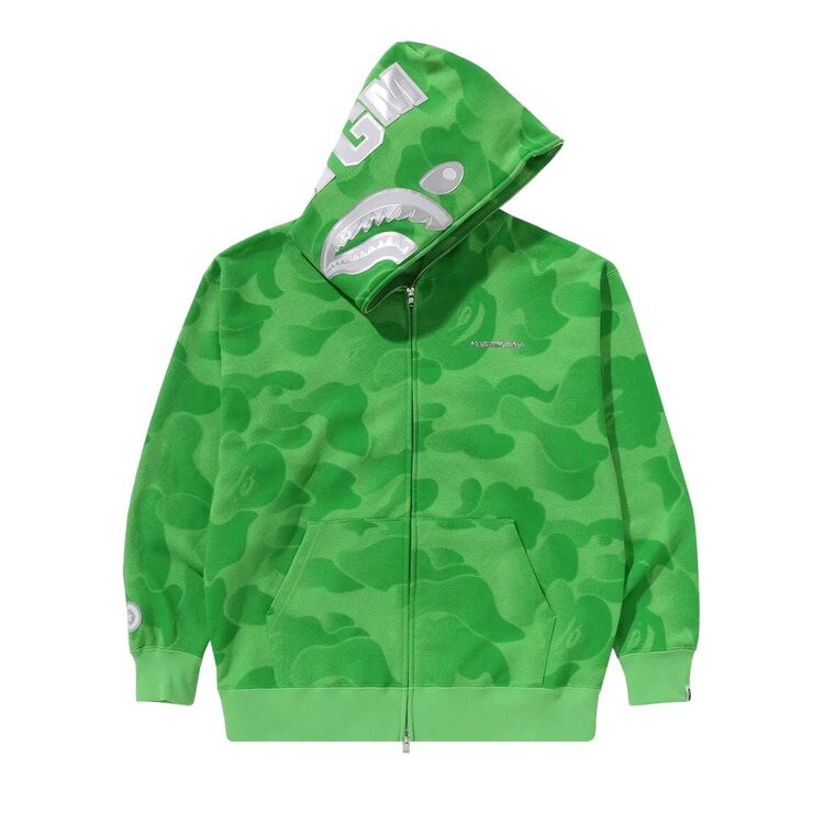 Худи BAPE Ink Camo Shark Zip Hoodie, зеленый
Худи BAPE Ink Camo Shark Zip Hoodie, зеленый