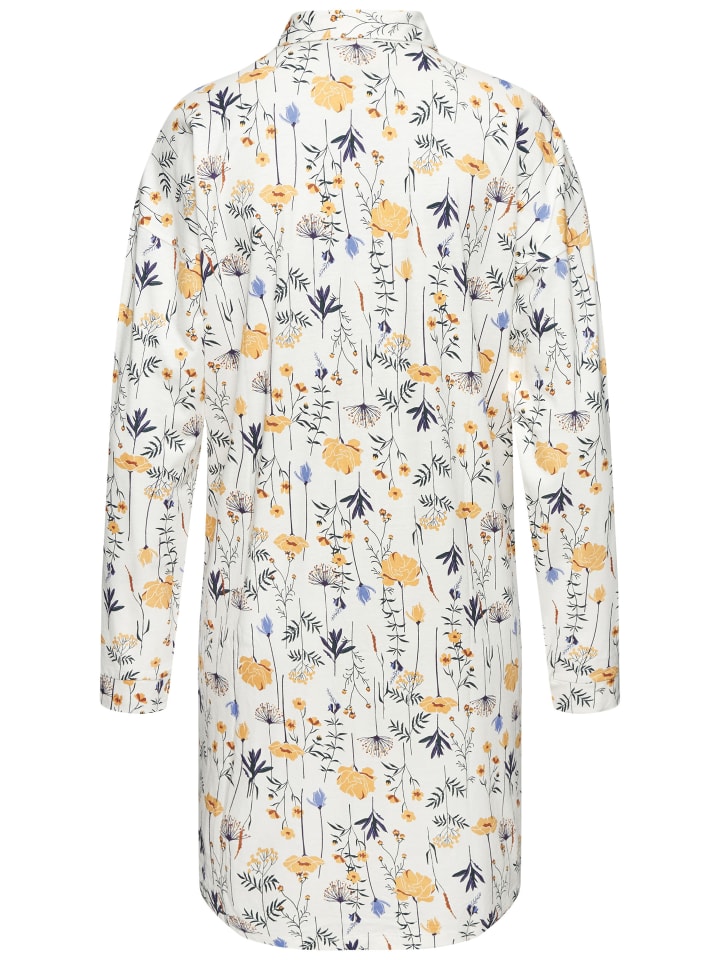 Ночная рубашка с белым и желтым цветочным узором VIVANCE DREAMS
Ночная рубашка с белым и желтым цветочным узором VIVANCE DREAMS