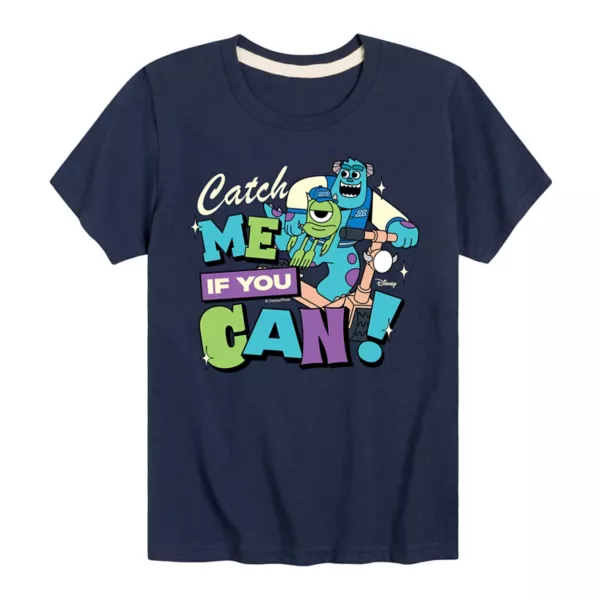 Футболка с принтом "Поймай меня, если сможешь" Monsters University для мальчиков 8-20 Disney / Pixar, синий
Футболка с принтом "Поймай меня, если сможешь" Monsters University для мальчиков 8-20 Disney / Pixar, синий