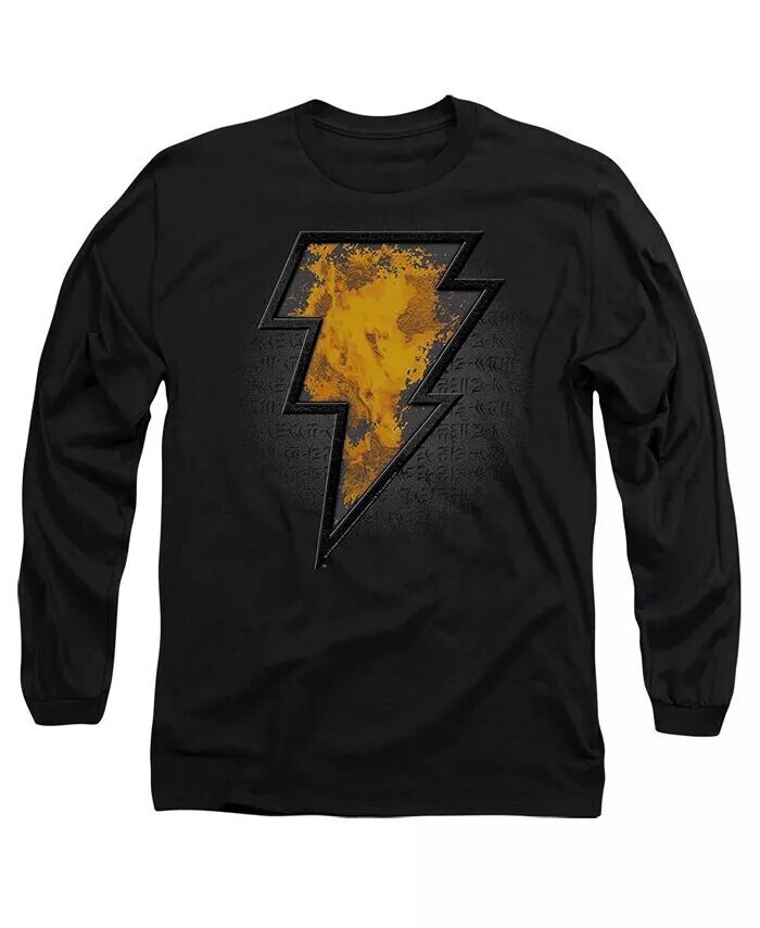 Мужская футболка с длинным рукавом и скошенной эмблемой для взрослых Black Adam, черный
Мужская футболка с длинным рукавом и скошенной эмблемой для взрослых Black Adam, черный