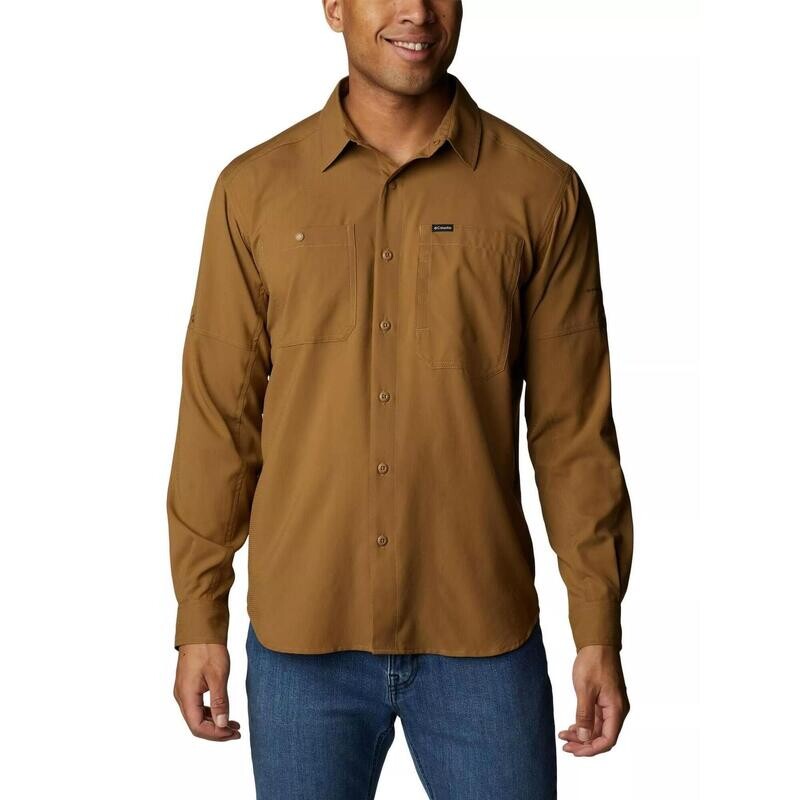 Походная рубашка с длинными рукавами Silver Ridge Utility Lite Men - коричневая COLUMBIA, цвет braun
Походная рубашка с длинными рукавами Silver Ridge Utility Lite Men - коричневая COLUMBIA, цвет braun