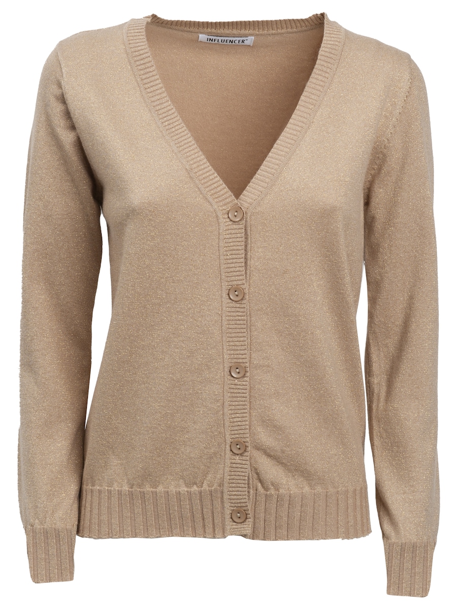 Вязаный кардиган Influencer, золотой
Вязаный кардиган Influencer, золотой