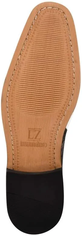 Мужские кожаные туфли LIBERTYZENO с анималистическим принтом и однотонные, оксфорды на шнуровке для взрослых, подарок на Пасху, черно-белый
Мужские кожаные туфли LIBERTYZENO с анималистическим принтом и однотонные, оксфорды на шнуровке для взрослых, подарок на Пасху, черно-белый