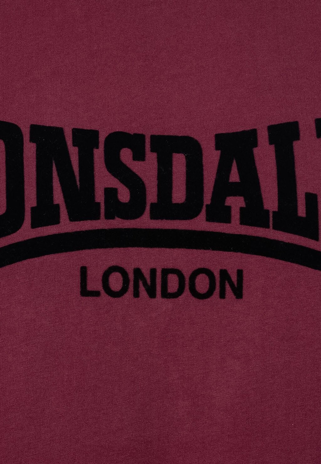 Футболка с принтом One Tone Lonsdale, темно-красная
Футболка с принтом One Tone Lonsdale, темно-красная