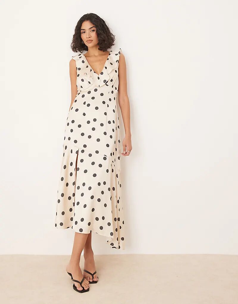 Асимметричное платье миди Anaya в горошек, разноцветное
Асимметричное платье миди Anaya в горошек, разноцветное