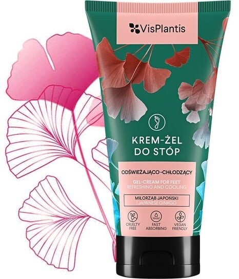 Крем-гель для ног Vis Plantis освежающий и охлаждающий с гинкго билоба 75мл, Vis Palntis
Крем-гель для ног Vis Plantis освежающий и охлаждающий с гинкго билоба 75мл, Vis Palntis