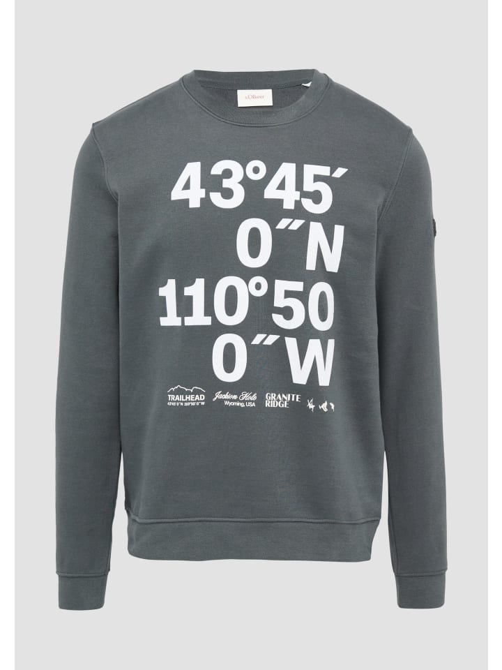 Толстовка цвета 95D1_сланцево-серый s.Oliver
Толстовка цвета 95D1_сланцево-серый s.Oliver