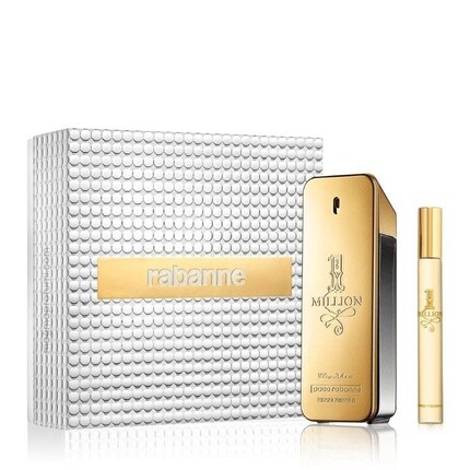 Paco Rabanne 1 Million Eau De Toilette 100ml + 10ml Mini Size Box
Paco Rabanne 1 Million Eau De Toilette 100ml + 10ml Mini Size Box