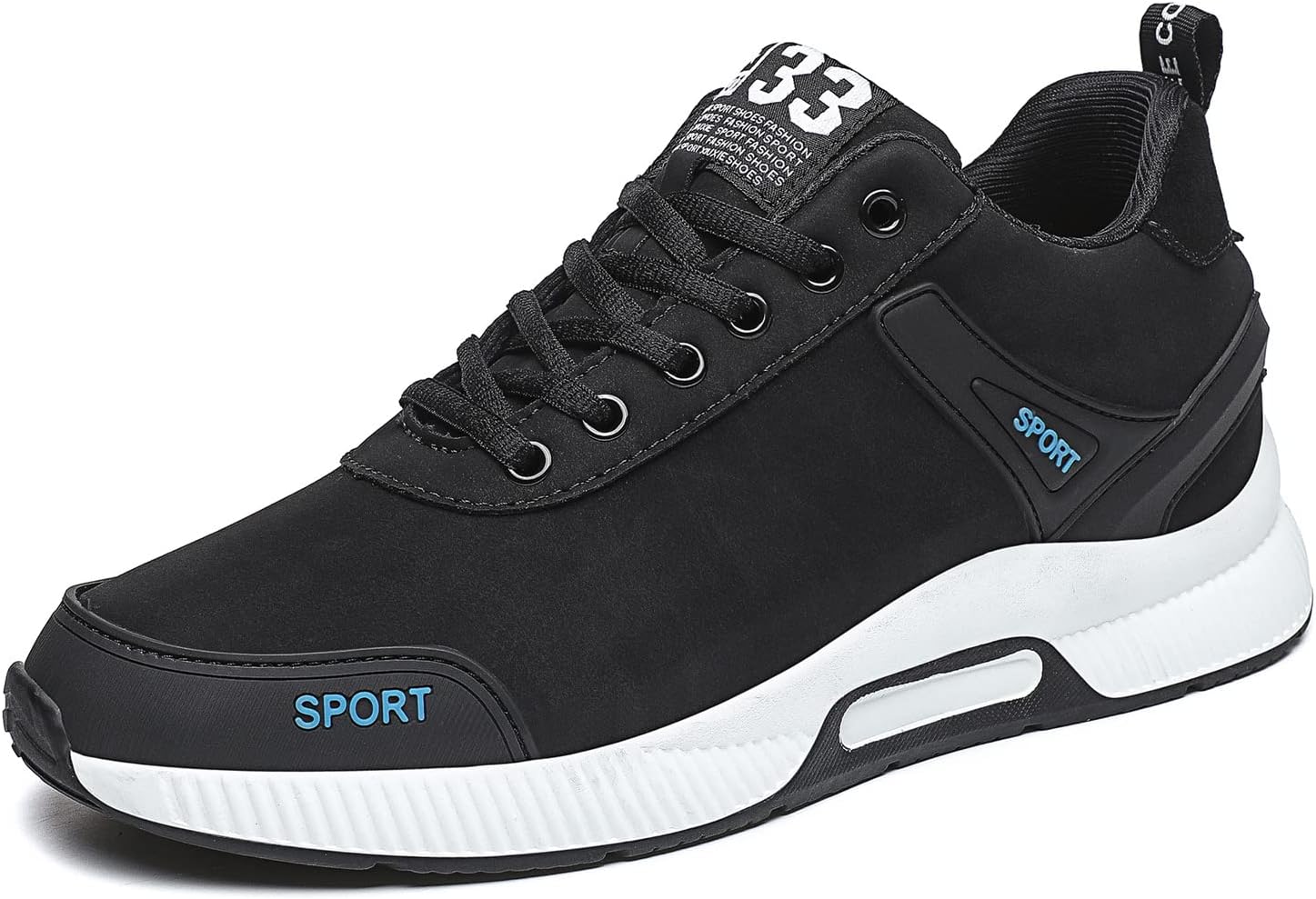 Мужские кроссовки на подъем с невидимым увеличением роста, верх из кожи, шнуровка, модные кроссовки Eliogn, черный
Мужские кроссовки на подъем с невидимым увеличением роста, верх из кожи, шнуровка, модные кроссовки Eliogn, черный