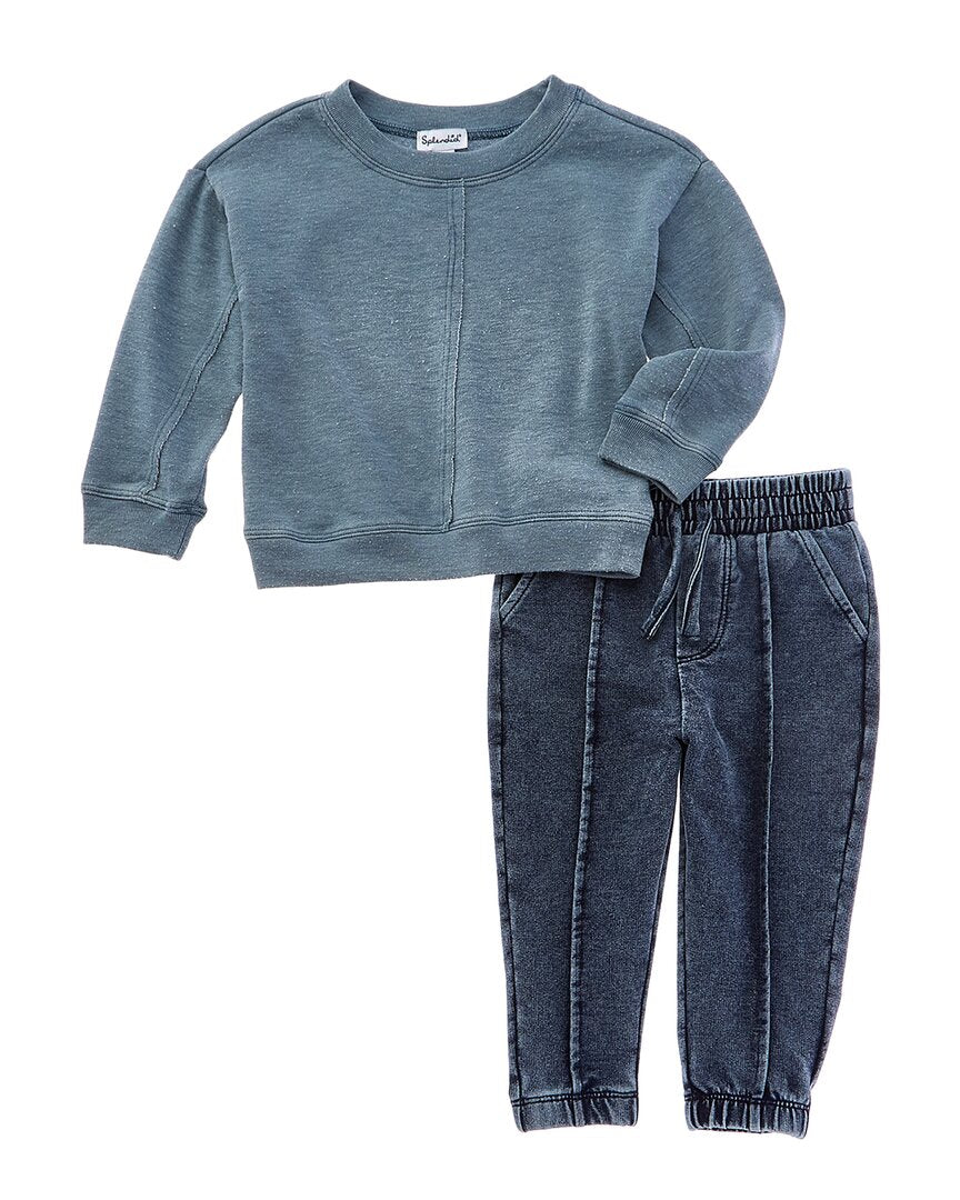 Великолепный комплект из 2 предметов: худи и брюки из каменной крошки Splendid, зеленый
Великолепный комплект из 2 предметов: худи и брюки из каменной крошки Splendid, зеленый