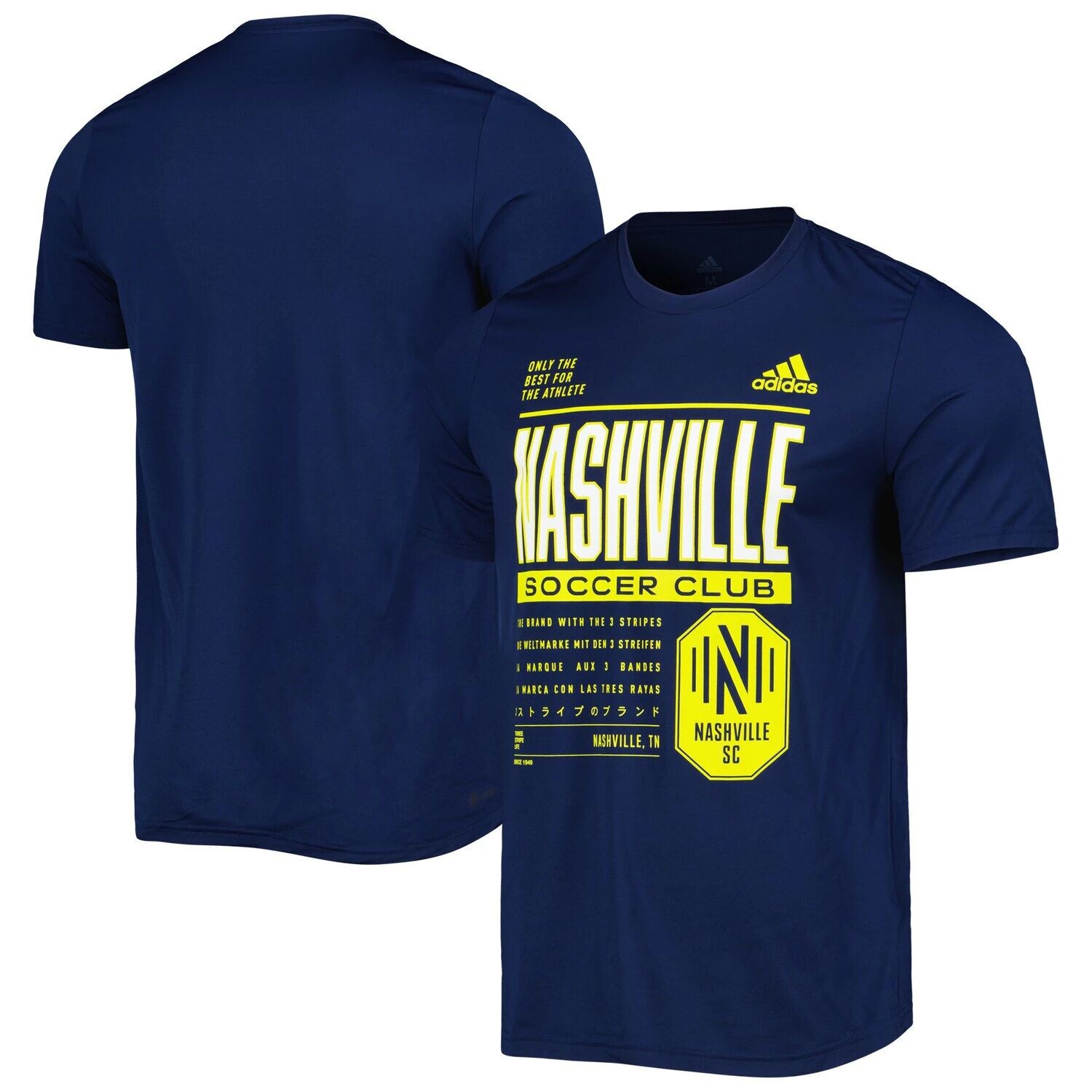 Мужская темно-синяя футболка Nashville SC Club DNA Performance adidas, Синий, Мужская темно-синяя футболка Nashville SC Club DNA Performance adidas
Мужская темно-синяя футболка Nashville SC Club DNA Performance adidas, Синий, Мужская темно-синяя футболка Nashville SC Club DNA Performance adidas