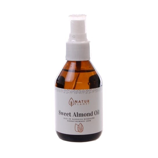 Масло сладкого миндаля, нерафинированное, 100 мл - Natur Planet 
Масло сладкого миндаля, нерафинированное, 100 мл - Natur Planet