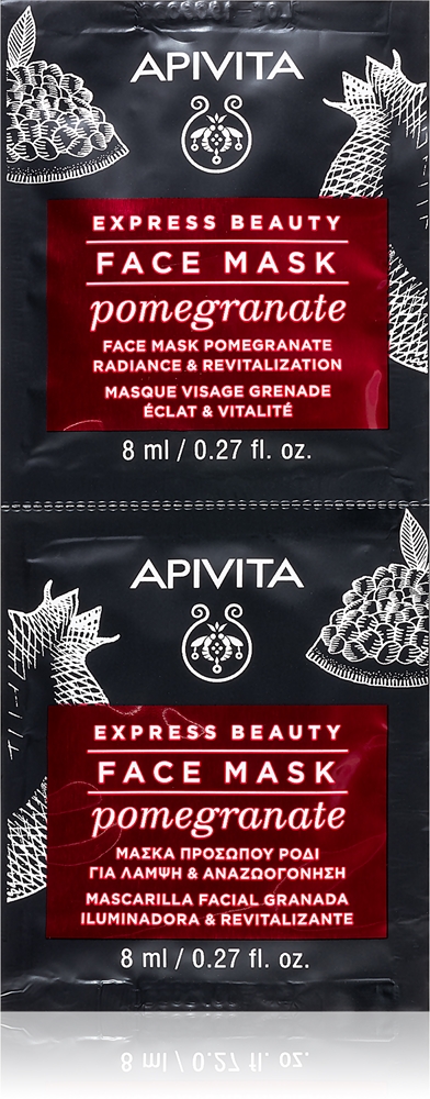 Экспресс-Красота восстанавливающая маска для лица с гранатом, освежающая и осветляющая маска Apivita, 2× 8 мл
Экспресс-Красота восстанавливающая маска для лица с гранатом, освежающая и осветляющая маска Apivita, 2× 8 мл