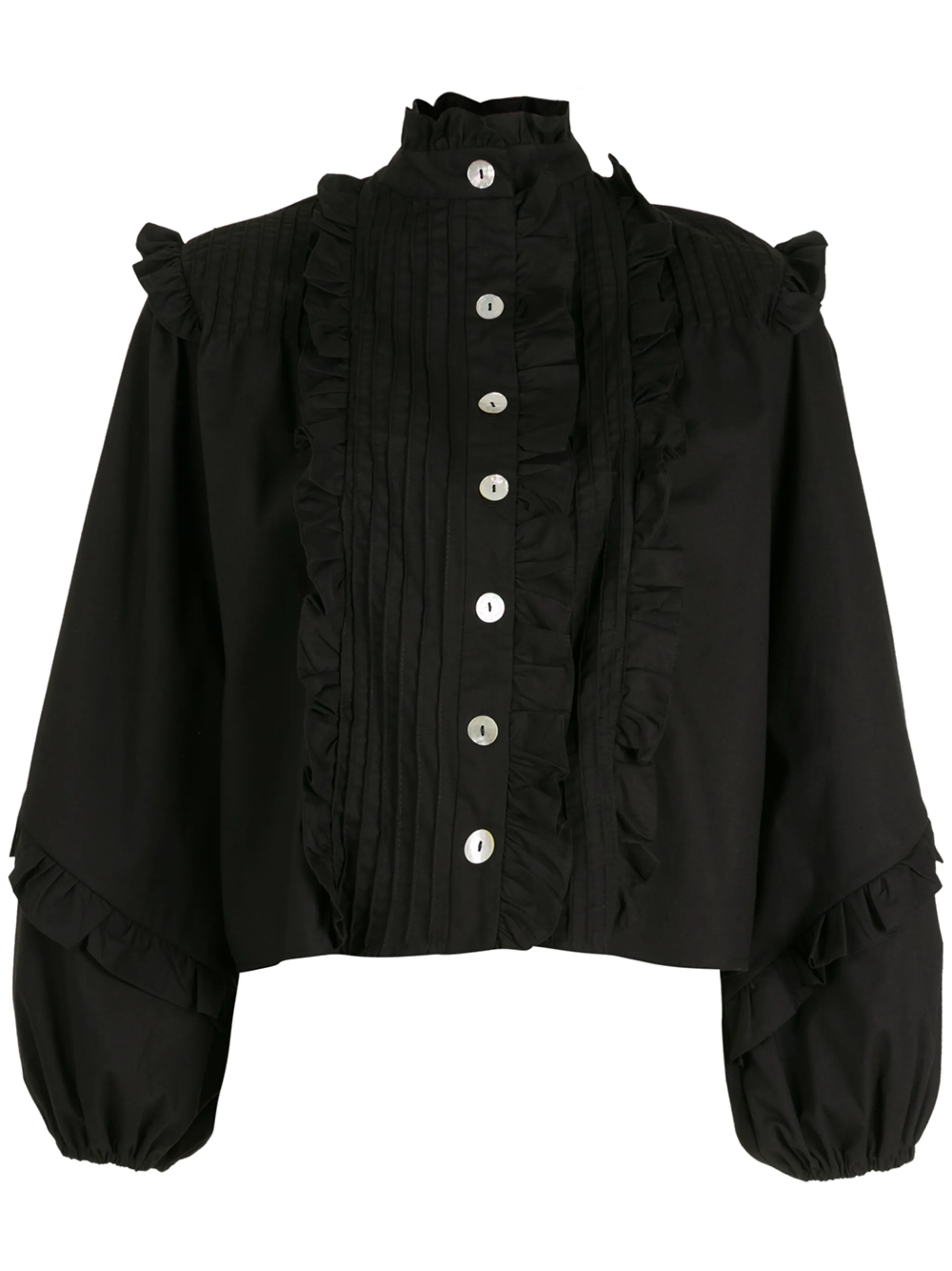 Рубашка Qora с оборками Olympiah, черный
Рубашка Qora с оборками Olympiah, черный