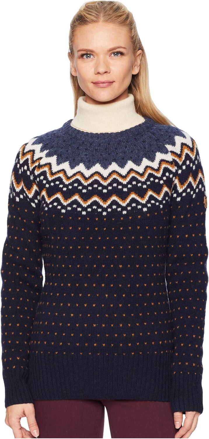 Вязаный свитер Övik Fjällräven, темно-синий
Вязаный свитер Övik Fjällräven, темно-синий