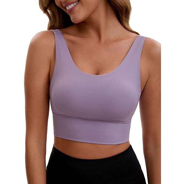 Женский спортивный топ с V-образной спинкой, широкими лямками и вставками Inspire Chic, Purple
Женский спортивный топ с V-образной спинкой, широкими лямками и вставками Inspire Chic, Purple