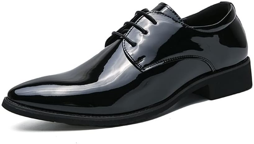 Мужские классические туфли-оксфорды на шнуровке с острым носком и полированным носком, туфли-дерби из искусственной кожи, противоскользящие, низкие, с нескользящей резиновой подошвой Xjsdjhount, черный
Мужские классические туфли-оксфорды на шнуровке с острым носком и полированным носком, туфли-дерби из искусственной кожи, противоскользящие, низкие, с нескользящей резиновой подошвой Xjsdjhount, черный