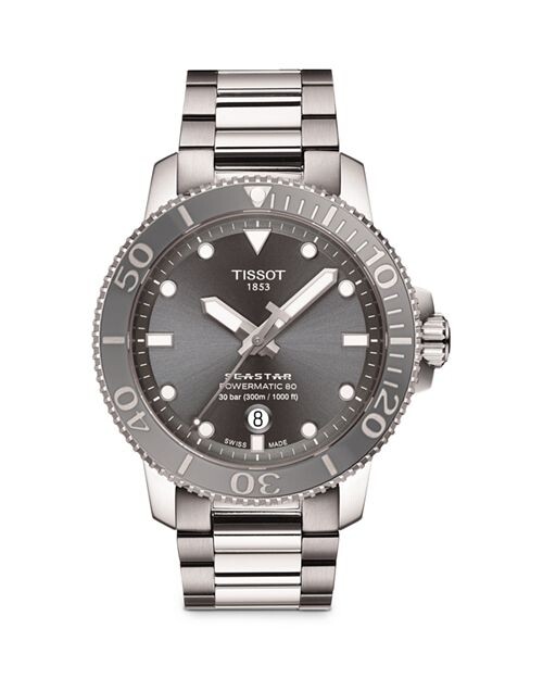 Часы Seastar 1000, 43 мм Tissot, цвет Gray
Часы Seastar 1000, 43 мм Tissot, цвет Gray