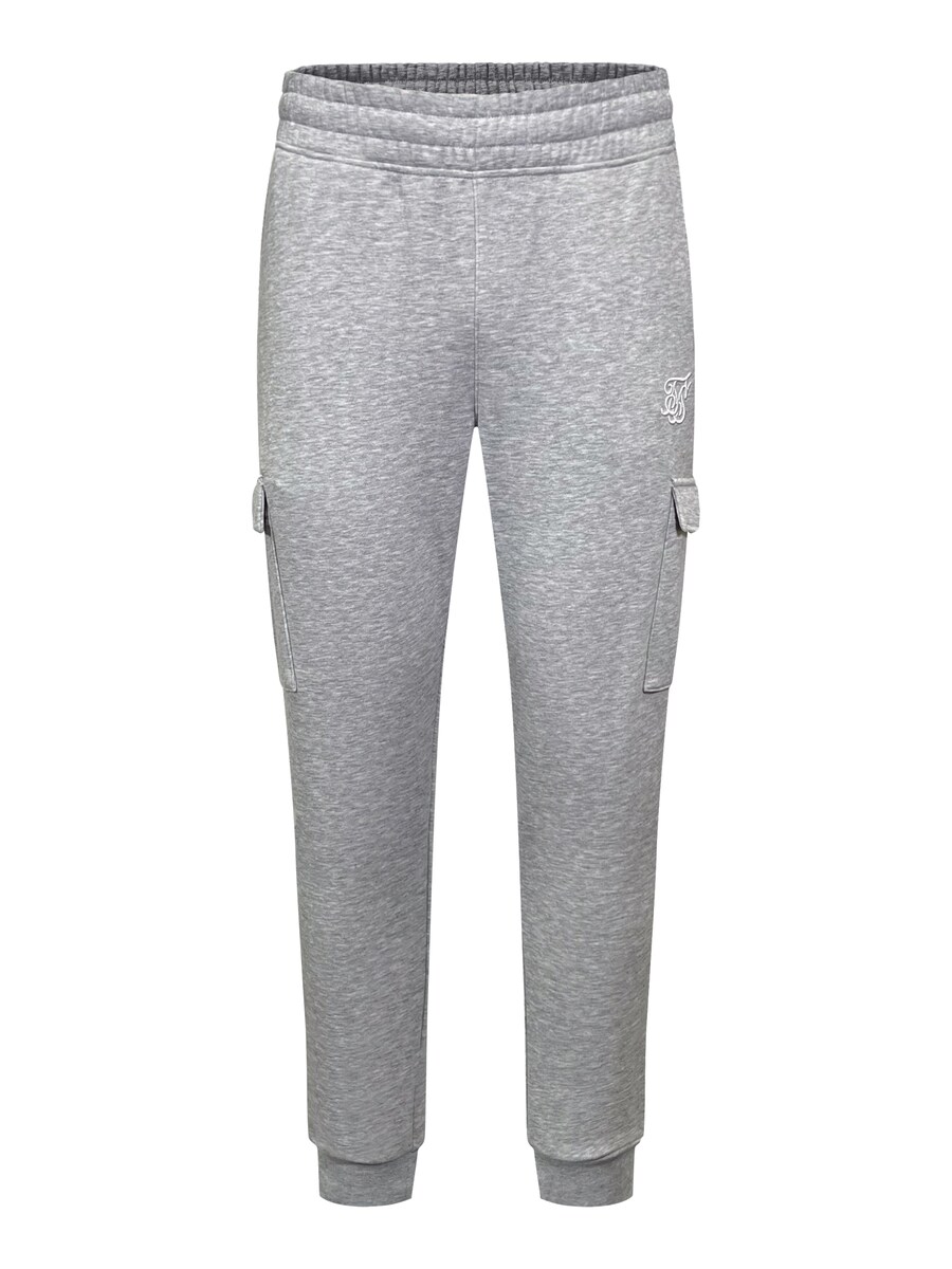 Зауженные брюки-карго SikSilk, серый
Зауженные брюки-карго SikSilk, серый
