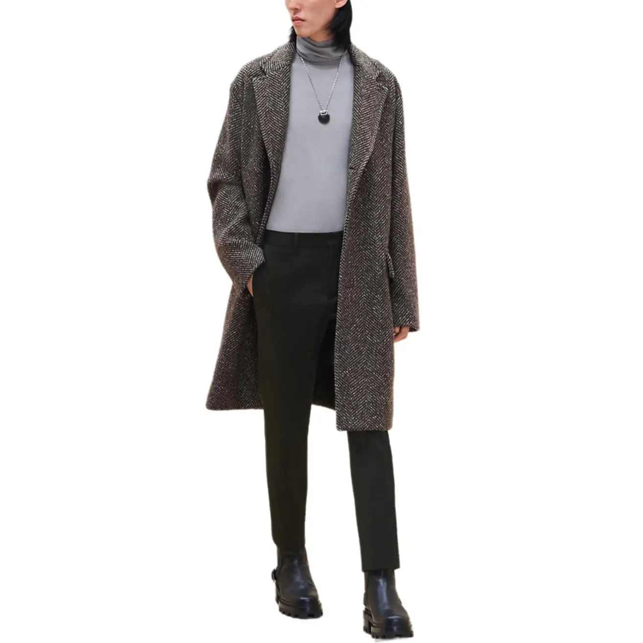 Пальто мужское темно-коричневый Hermes
Пальто мужское темно-коричневый Hermes