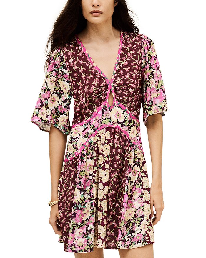 Индира Мини-платье с вырезом "замочная скважина" ba&sh, мультиколор
Индира Мини-платье с вырезом "замочная скважина" ba&sh, мультиколор