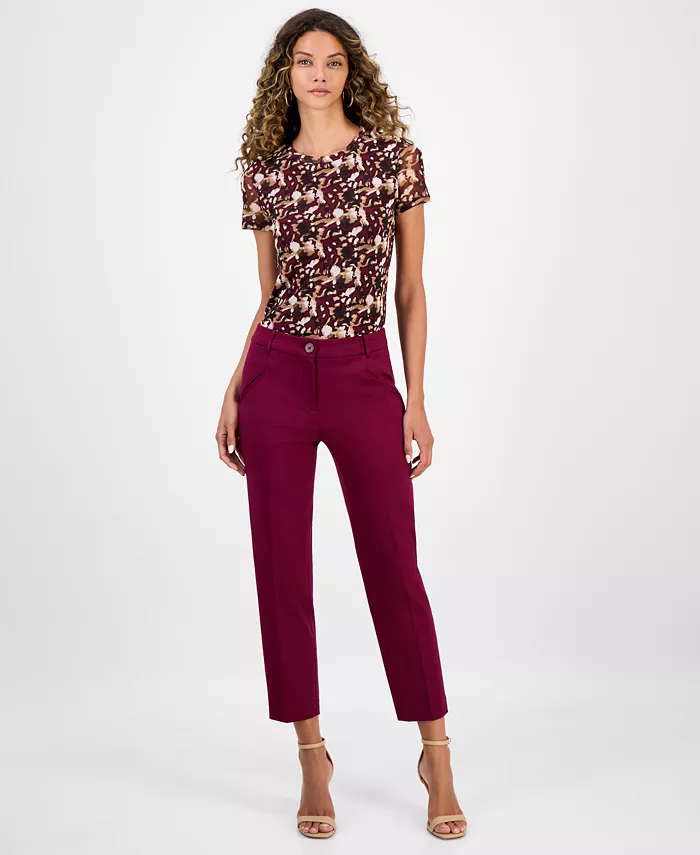 Женские компрессионные брюки с высокой талией и прямыми штанинами Bar Iii, красный
Женские компрессионные брюки с высокой талией и прямыми штанинами Bar Iii, красный