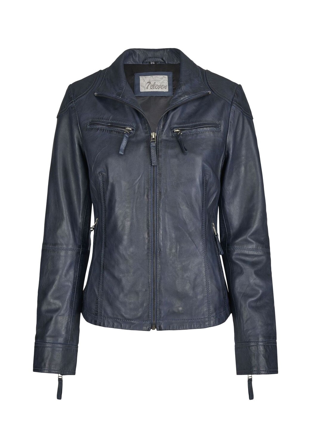 Кожаная куртка Ана 7eleven, темно-синий
Кожаная куртка Ана 7eleven, темно-синий