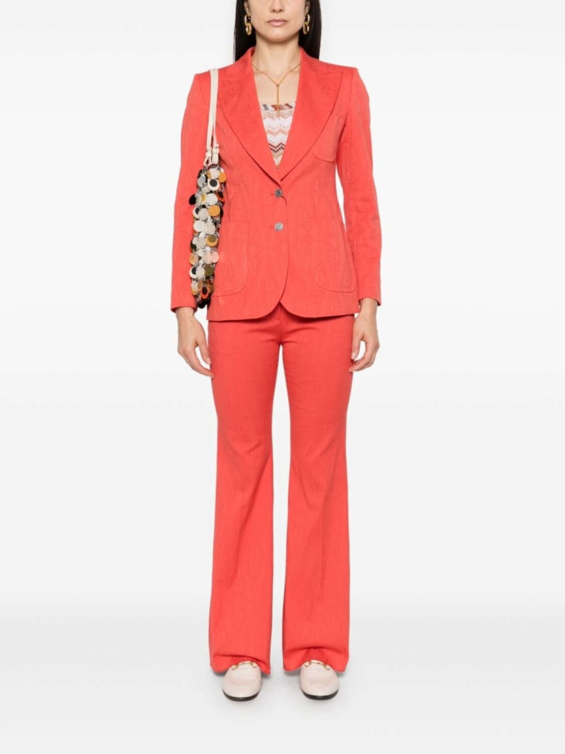 ETRO брюки с узором пейсли, оранжевый
ETRO брюки с узором пейсли, оранжевый