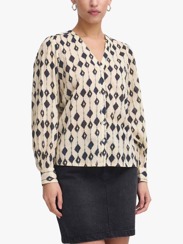 Футболка Emmeretta Geometric с длинными рукавами ICHI, Natural/Multi
Футболка Emmeretta Geometric с длинными рукавами ICHI, Natural/Multi