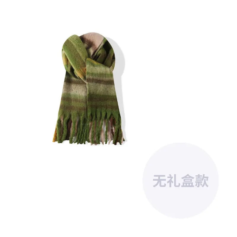 Вязаный шарф унисекс, Army Green
Вязаный шарф унисекс, Army Green