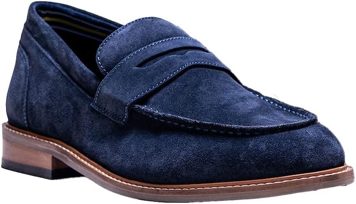 Мужские повседневные удобные лоферы из замши полумужественные туфли Sirri, темно-синий
Мужские повседневные удобные лоферы из замши полумужественные туфли Sirri, темно-синий