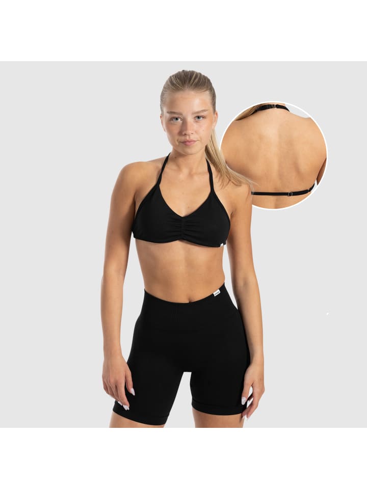 SMILODOX Спортивный бюстгальтер Esta черного цвета
SMILODOX Спортивный бюстгальтер Esta черного цвета